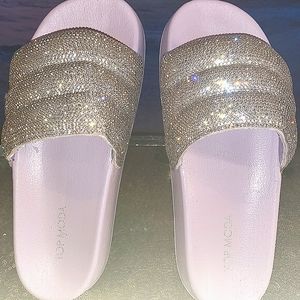 Women's sandal slides lavender